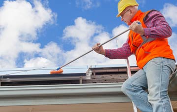 Bar Hall soft wash roof cleaning